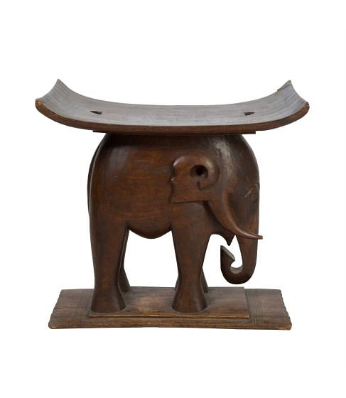 African Elephant Stool ST5558019