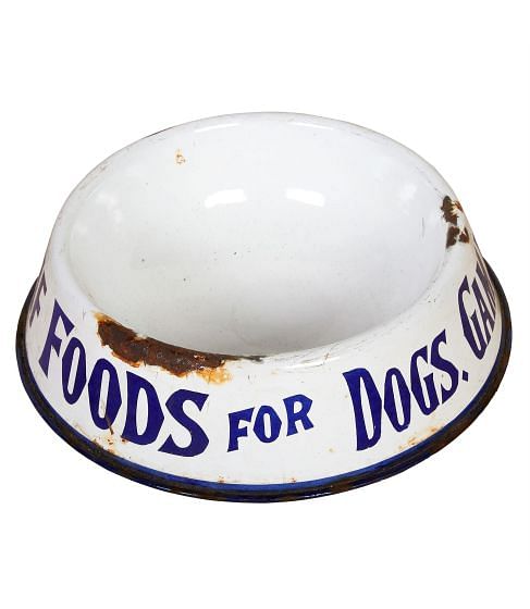 Enamel Dog and Poultry Bowl DA4411429