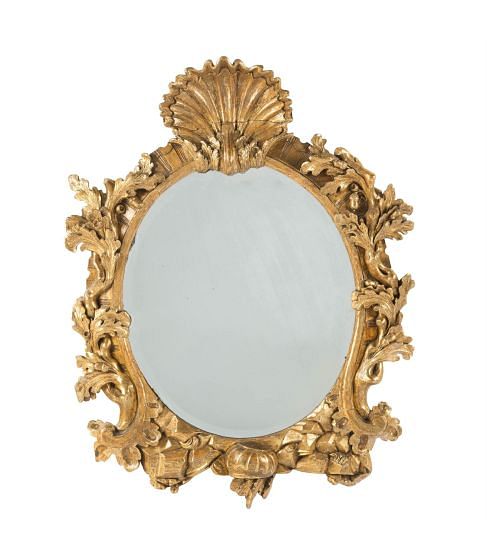 George II Giltwood Mirror