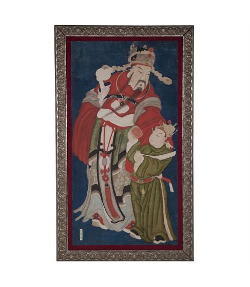 Chinese Gouche on Paper Painting