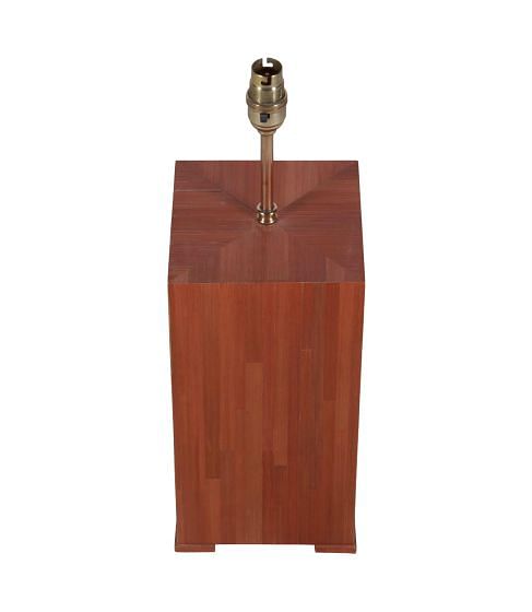 Straw Marquetry Lamp