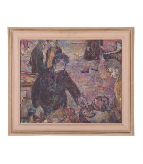 Oil on Board by Jean Lunn