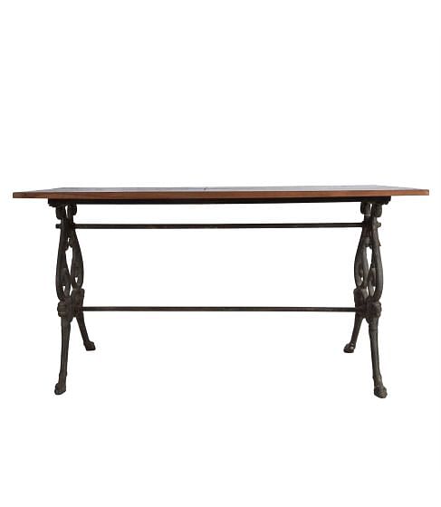 19th Century Cast Iron Table