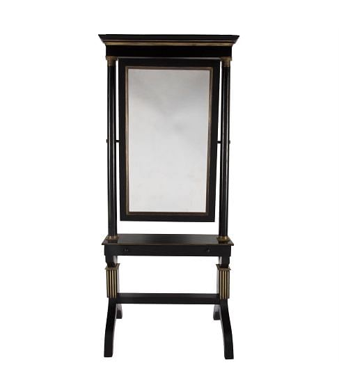 19th Century French Cheval Mirror MI064472