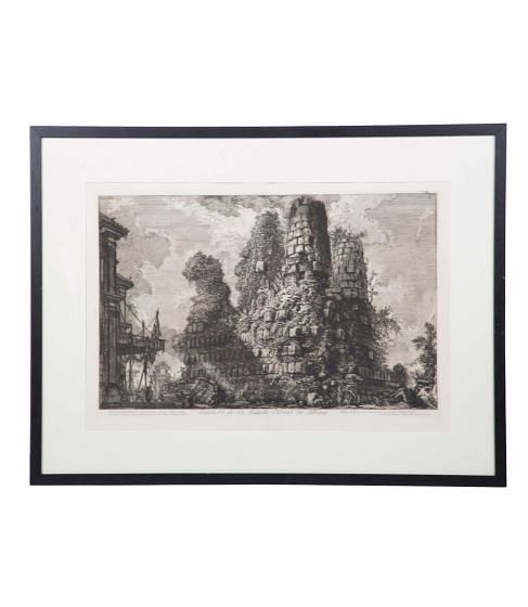 18th Century Piranesi Lithograph Print