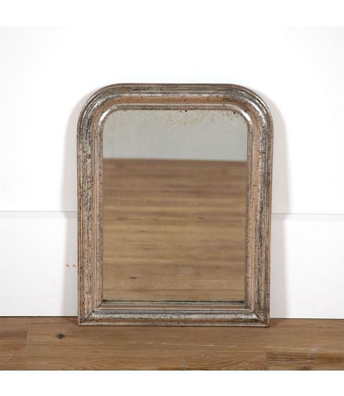 Silver Louis Philippe Mirror