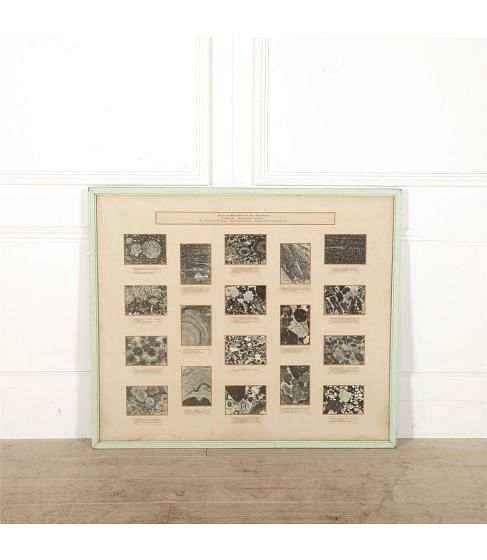 Composite Photographic Vignettes of Welsh Iron Minerals