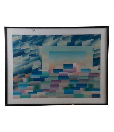 Collaged Water Colour