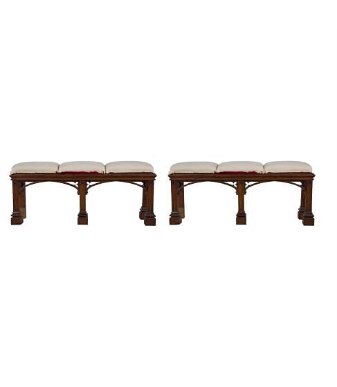 Pair of Oak Window Seats