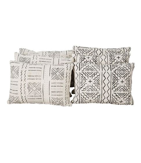 African Mud Cloth Cushion