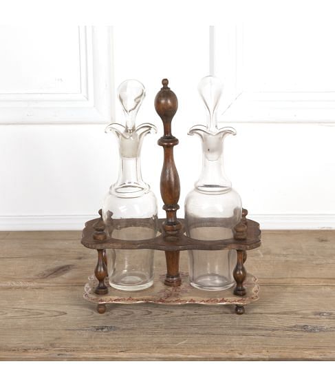 19th Century French Decanter Stand