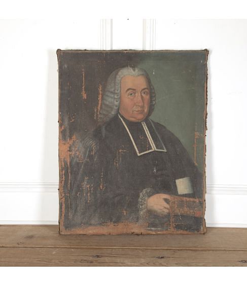 French Portrait Oil Painting