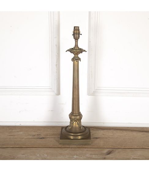 William IV Brass Lamp